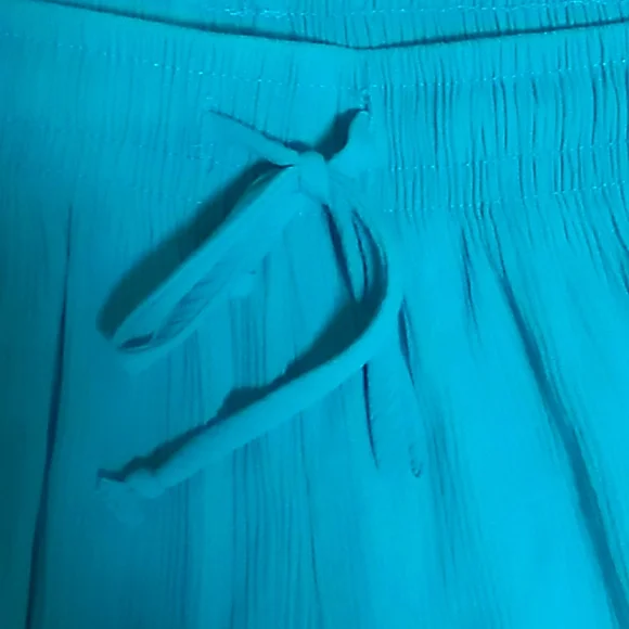 Alfred Dunner Teal 2 Piece Textured Pants Suit. Size 16 Top / 14 Pants. NWOT - Picture 9 of 13